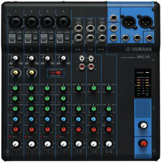 Yamaha MG10 - Mezcladora analógica 10 canales